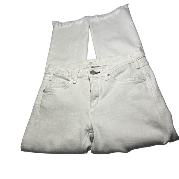 McGuire LA Distressed Mid Rise Straight Leg Jeans Sz 26 - Picture 4 of 16